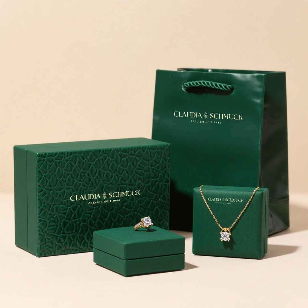 Silver Moonstone Ring