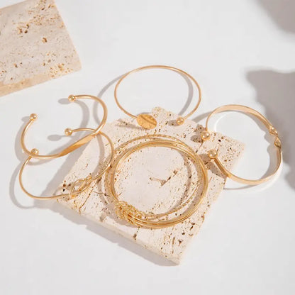 Knotted™ | Gold Elegance Armband-Set