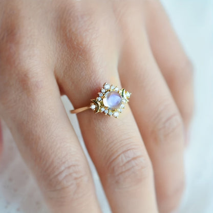 Lisbeth Moonstone Ring