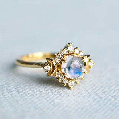 Lisbeth Moonstone Ring