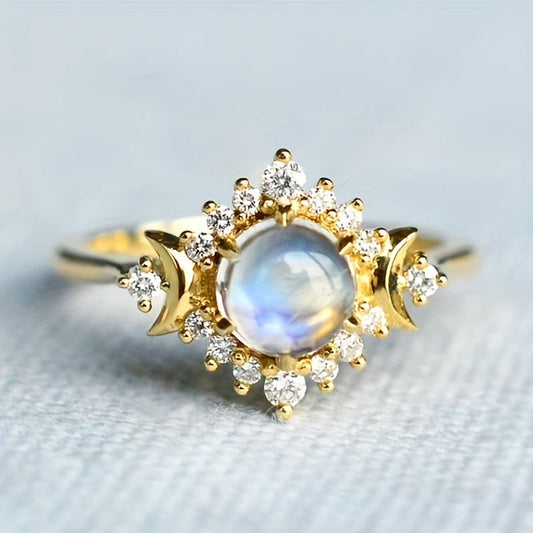 Lisbeth Moonstone Ring