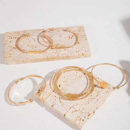 Knotted™ | Gold Elegance Armband-Set