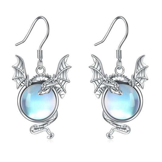 Brunhilde Moonstone Earrings