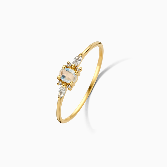 Muse™ | Goldmondstein-Ring