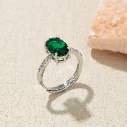 Moonstone Ring – Oval Cut Natural Moonstone