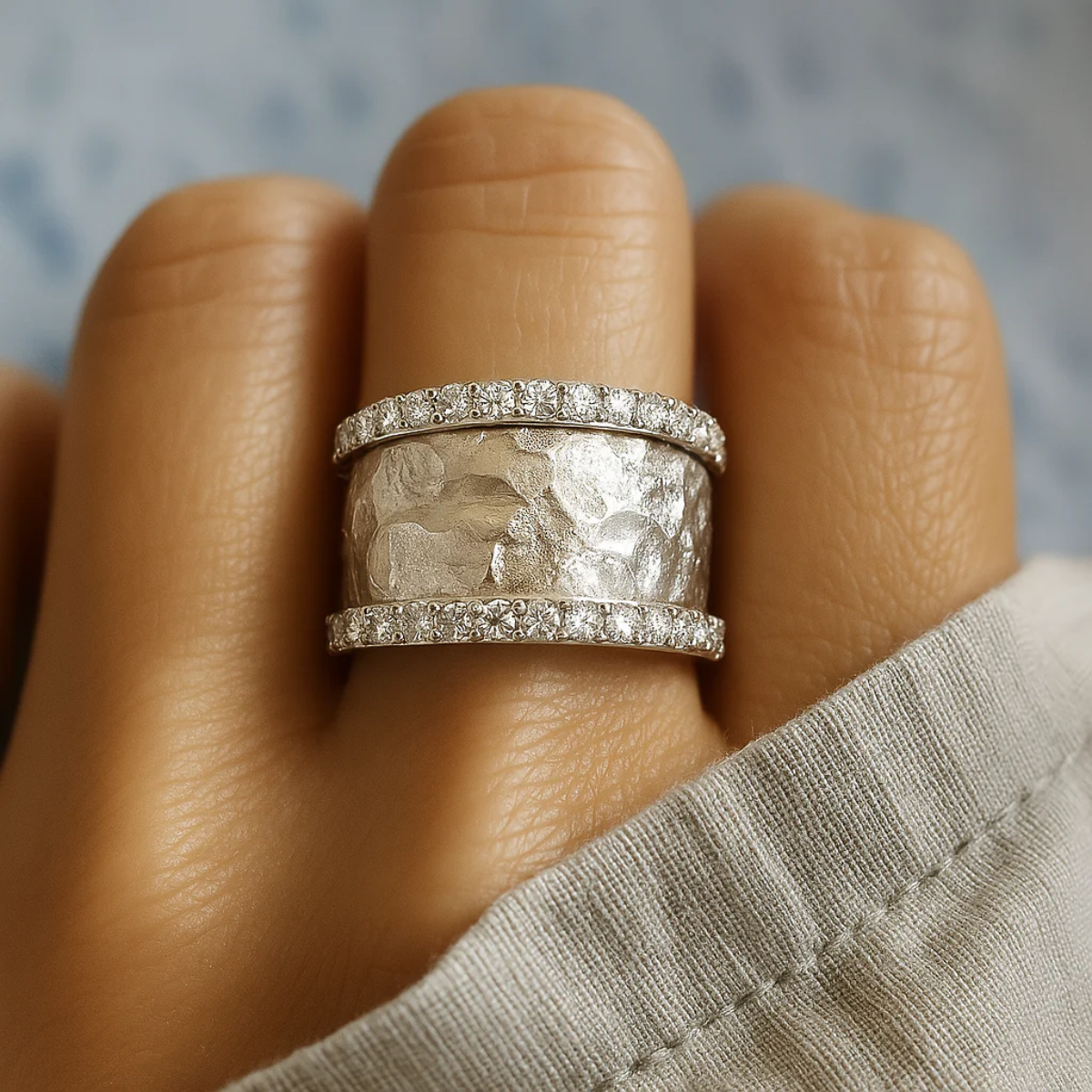 Lina™ | Vintage-Ring für Damen aus Silber mit Zirkonia