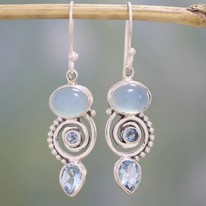 Dina Moonstone Earrings