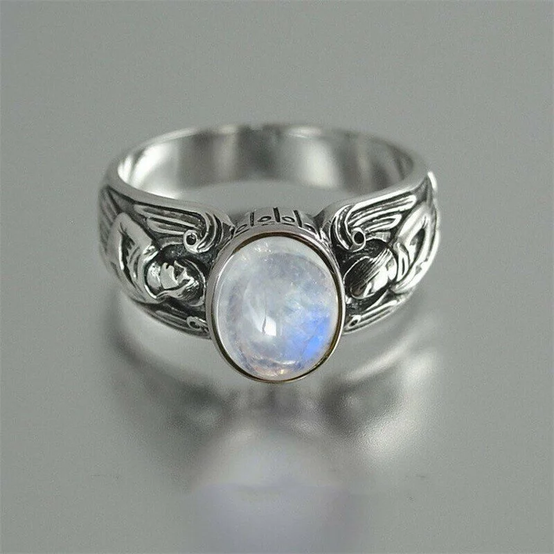 Irmgard Moonstone Ring