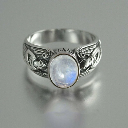 Irmgard Moonstone Ring