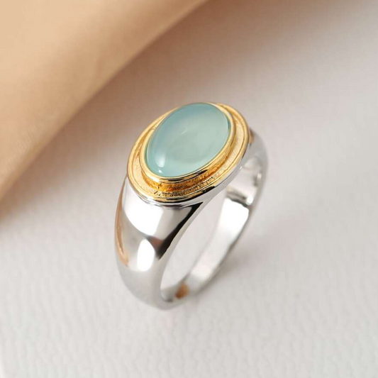 Bina Moonstone Ring