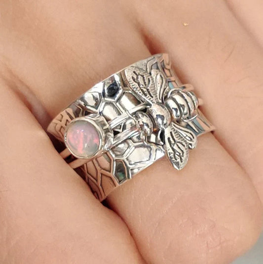 Gretchen Moonstone Ring