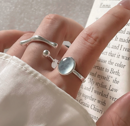 Helmine Moonstone Ring