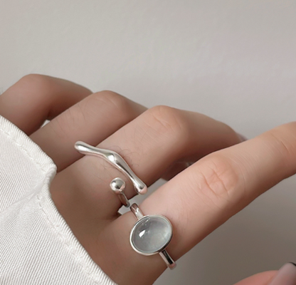 Helmine Moonstone Ring